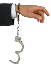 Festnahme Handschellen